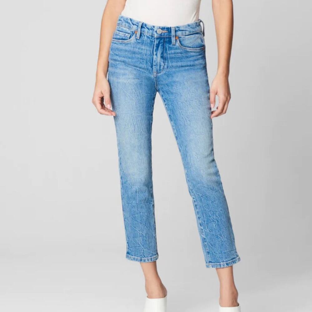 NWT Blank NYC The Madison high rise cropped jeans in So Yesterday wash